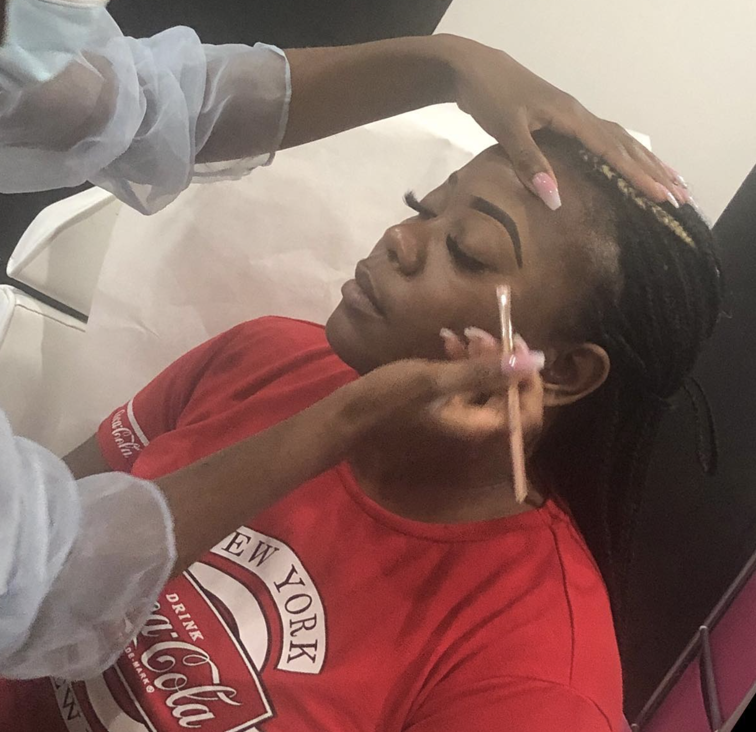 Brow and eye makeup artistry